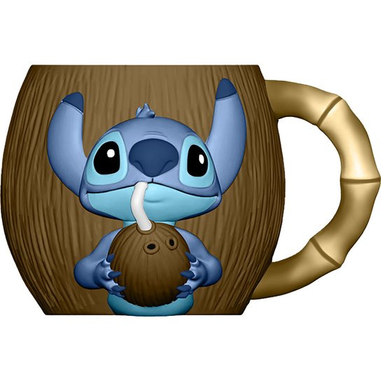 Stitch Hrnek 3D Kokos EPEE 420 ml