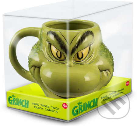 STOR Grinch 3D Hrnek EPEE Merch 440 ml