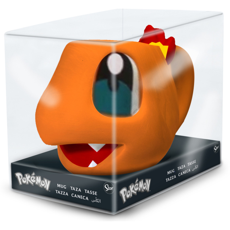 EPEE Merch STOR Pokémon 3D Hrnek Charmander 440 ml