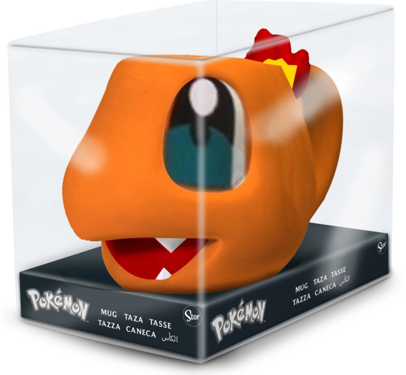 EPEE Merch STOR Pokémon 3D Hrnek Charmander 440 ml