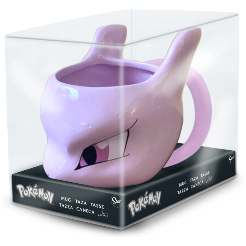 EPEE Merch STOR Pokémon 3D Hrnek Mewtwo 440 ml