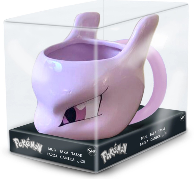 EPEE Merch STOR Pokémon 3D Hrnek Mewtwo 440 ml