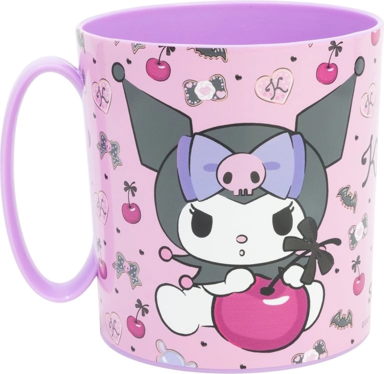 Plastový hrneček Kuromi 390 ml