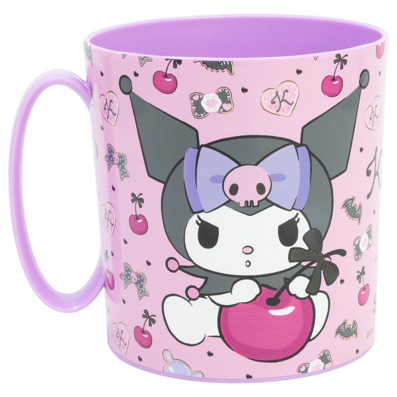 Plastový hrneček Kuromi 390 ml