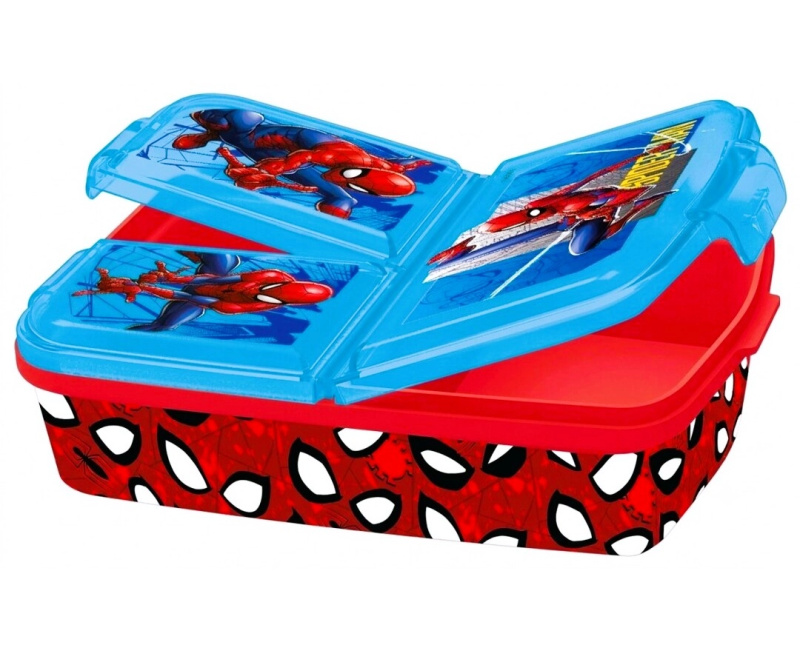 Vícekomorový box na svačinu Spider-Man