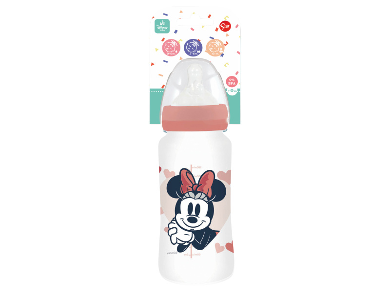 Dětská jídelní sada (láhev na pití/Minnie)