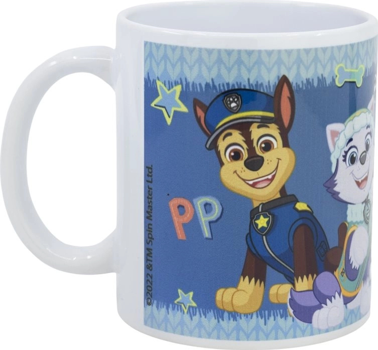 STOR Hrneček keramický 325ml Tlapková patrola