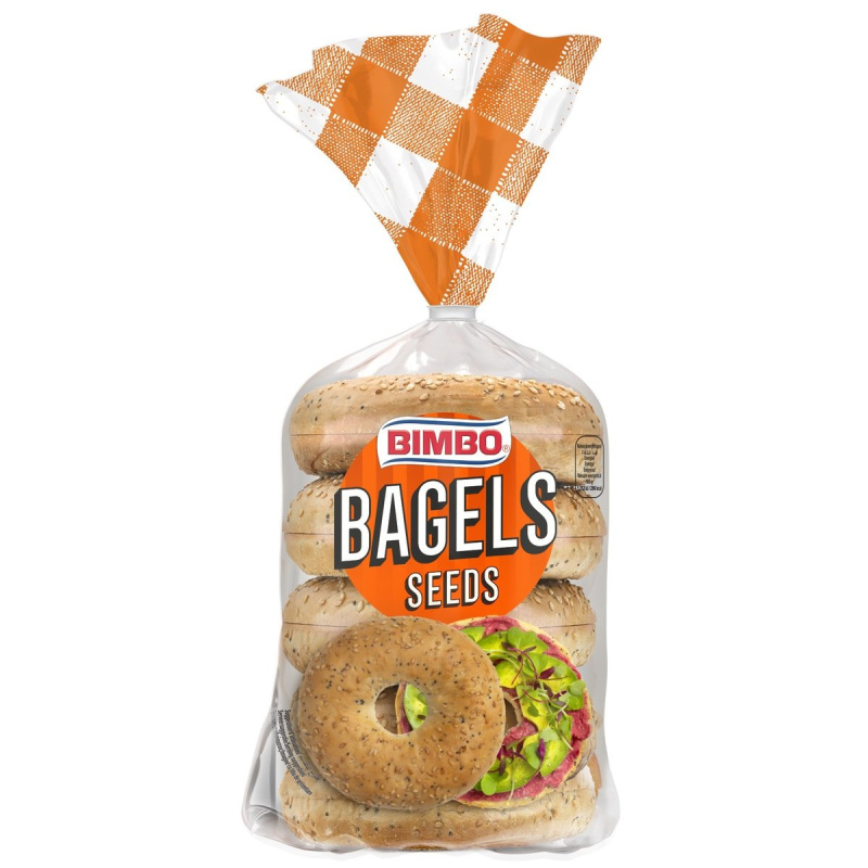 Bimbo Bagely se semínky (4×75 g)