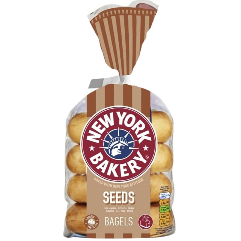 New York Bakery Bagely se semínky (4×75 g)