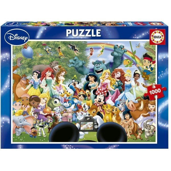 Educa 16297 Úžasný svět Disney II 1000 dílků