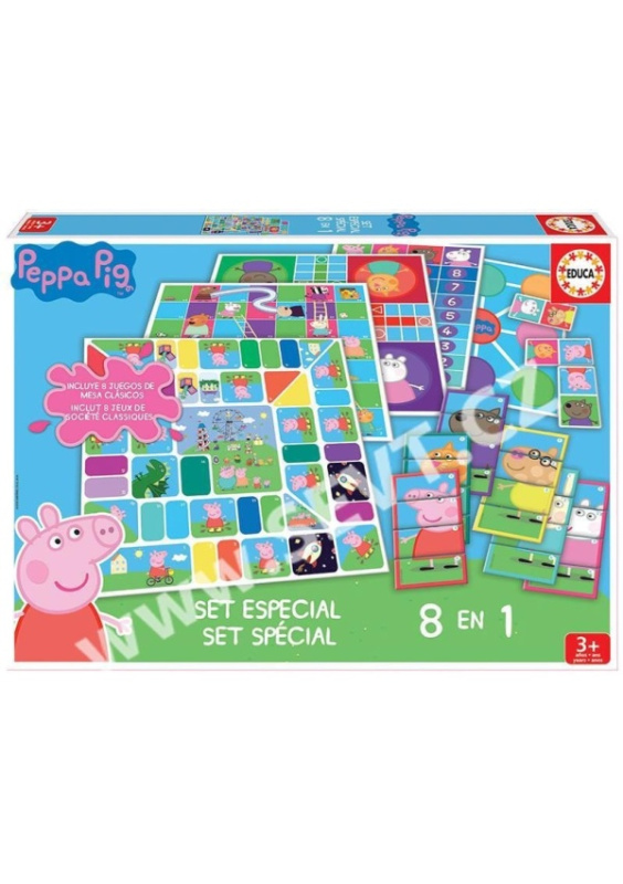 Prasátko Peppa - Soubor her 8v1 Matyska a.s.