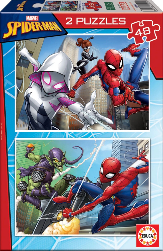 EDUCA Puzzle Spiderman 2x48 dílků