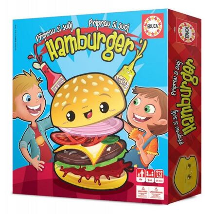 OLYMPTOY Hra - Připrav si svůj Hamburger