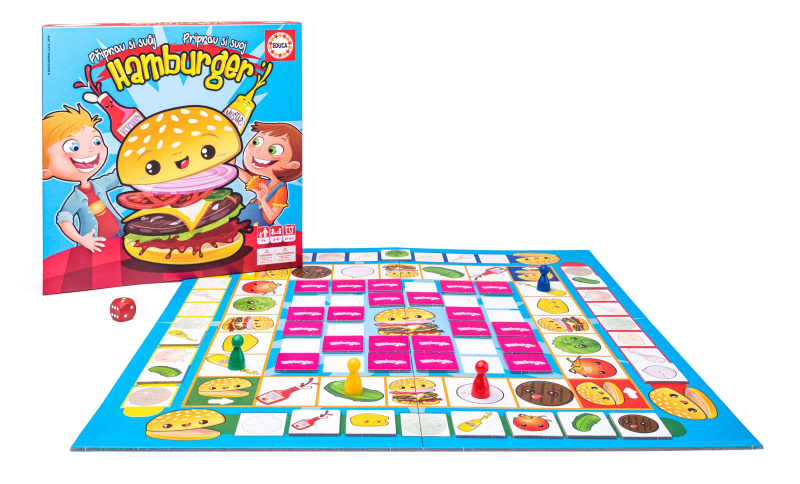OLYMPTOY Hra - Připrav si svůj Hamburger