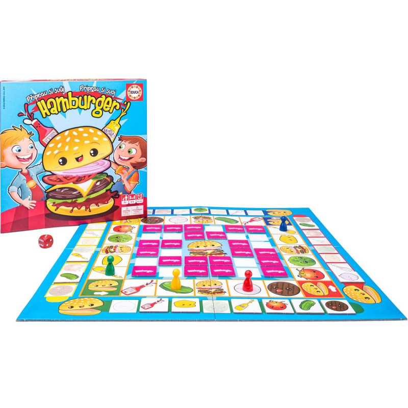 OLYMPTOY Hra - Připrav si svůj Hamburger