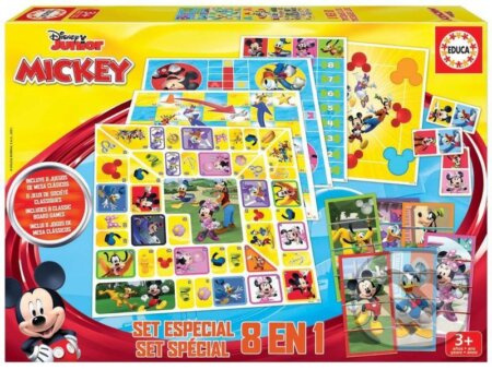 EDUCA Soubor her Mickey a přátelé 8v1