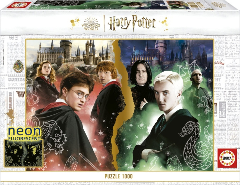 EDUCA Svítící puzzle Harry Potter 1000 dílků