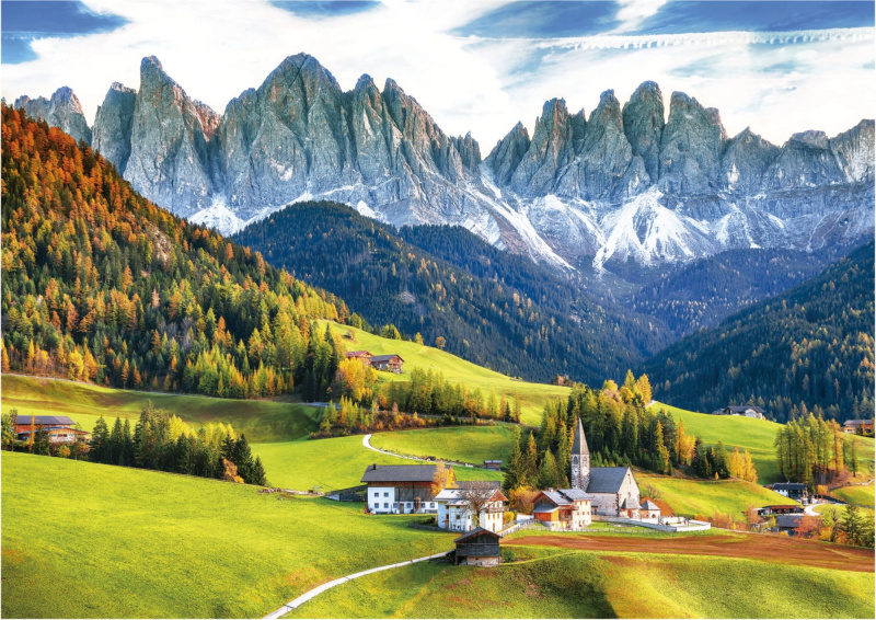 EDUCA Puzzle Podzim v Dolomitech 2000 dílků