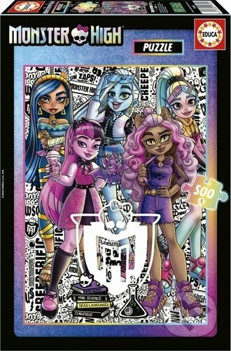 EDUCA Puzzle Monster High 500 dílků