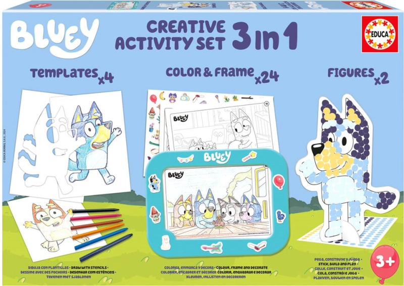 Kreativní sada Bluey 3v1