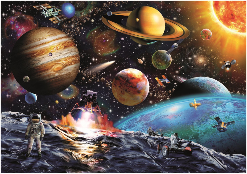 Educa puzzle Mise: Asteroid 1000 dílků