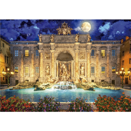 EDUCA Puzzle Fontána Di Trevi, Řím 1000 dílků