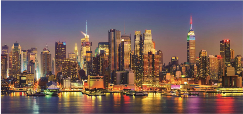 EDUCA Panoramatické Mrakodrapy v New Yorku 3000 dílků