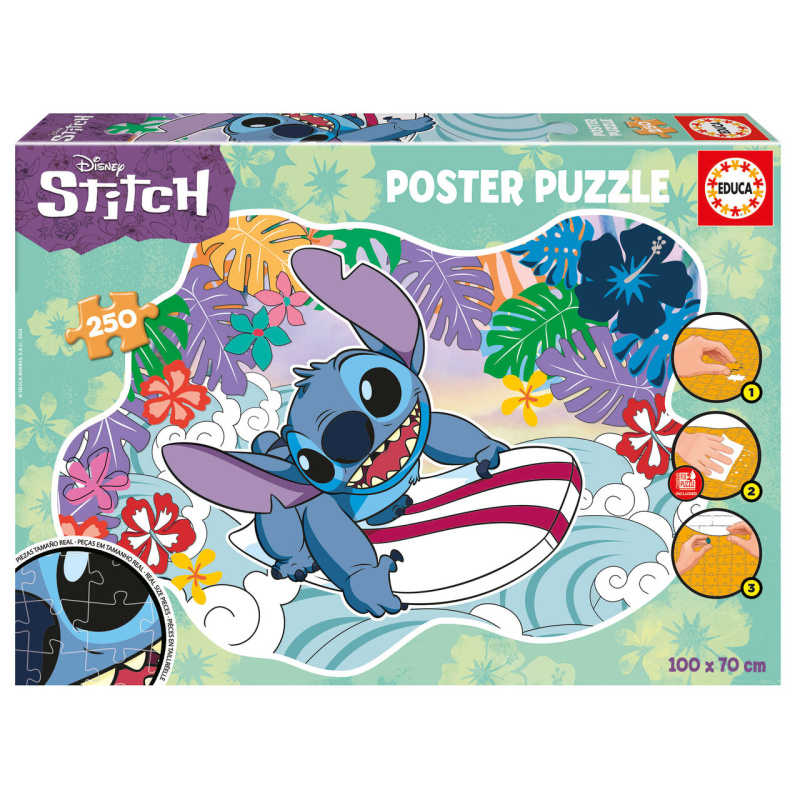 EDUCA Poster puzzle Stitch 250 dílků