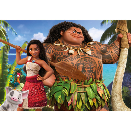 EDUCA Puzzle Vaiana 2, 4v1 (50,80,100,150 dílků)