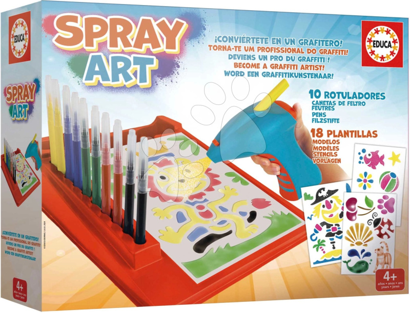EDUCA Spray Art kreativní sada