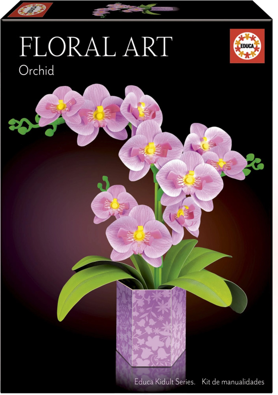 Educa 3D puzzle - orchidej