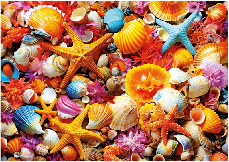 Puzzle Mušle 1000 dílků EDUCA