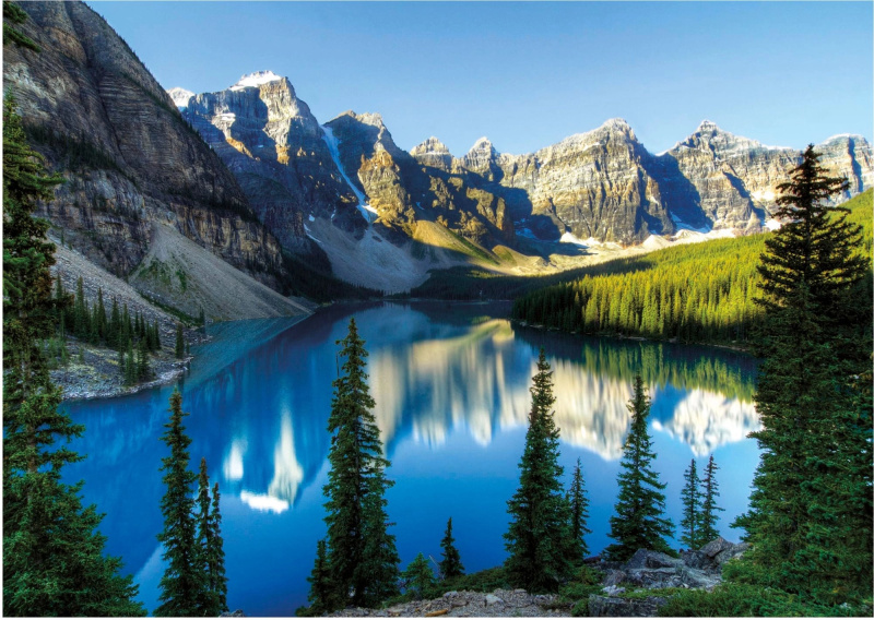 Puzzle Jezero v Albertě 500 dílků