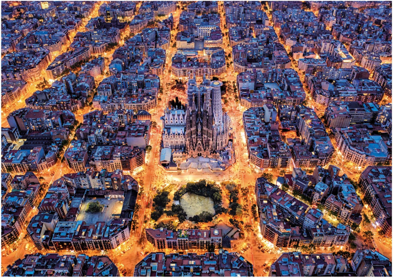 Puzzle EDUCA Barcelona 1500 dílků
