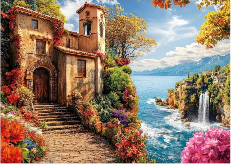 Educa puzzle Vila u moře 500 dílků