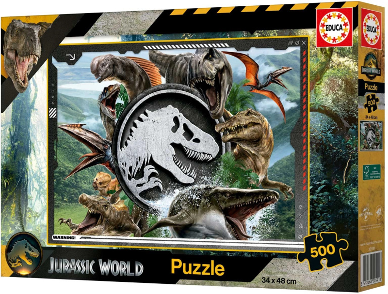 Educa puzzle Jurassic World 500 dílků
