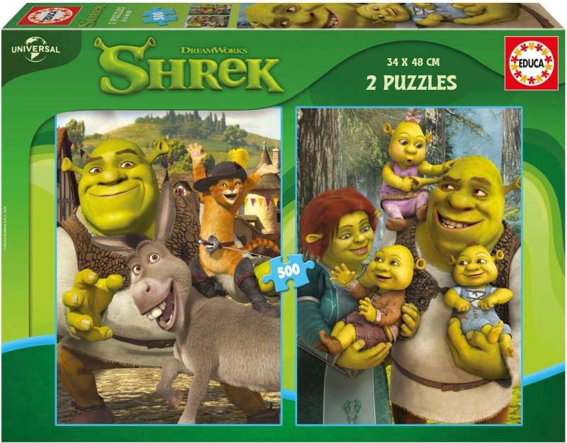 Educa puzzle Shrek 2 x 500 dílků