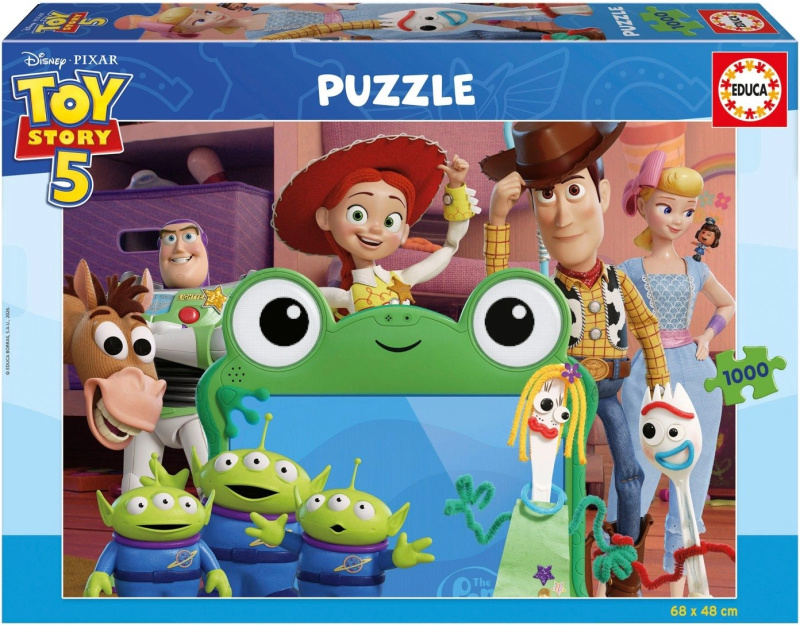 Educa puzzle Toy Story 5: Příběh hraček, 1000 dílků
