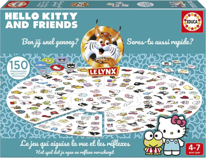 Educa Lynx Hello Kitty – postřehová hra se 150 obrázky