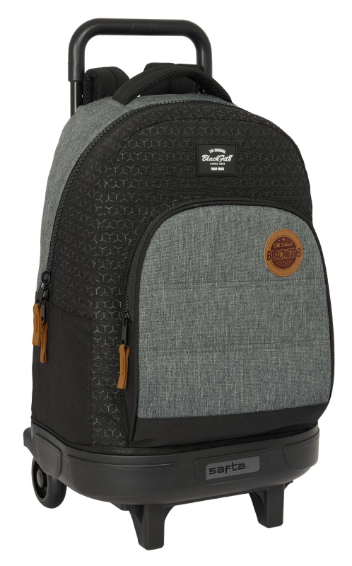 Školní batoh na kolečkách Safta Blackfit8 "Old School" - 33 L