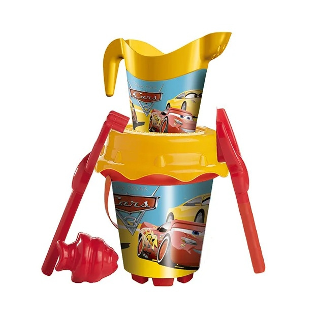 Pískový set cars s konvičkou