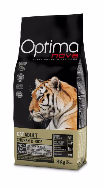 OPTIMAnova CAT ADULT Chicken&Rice 8 kg