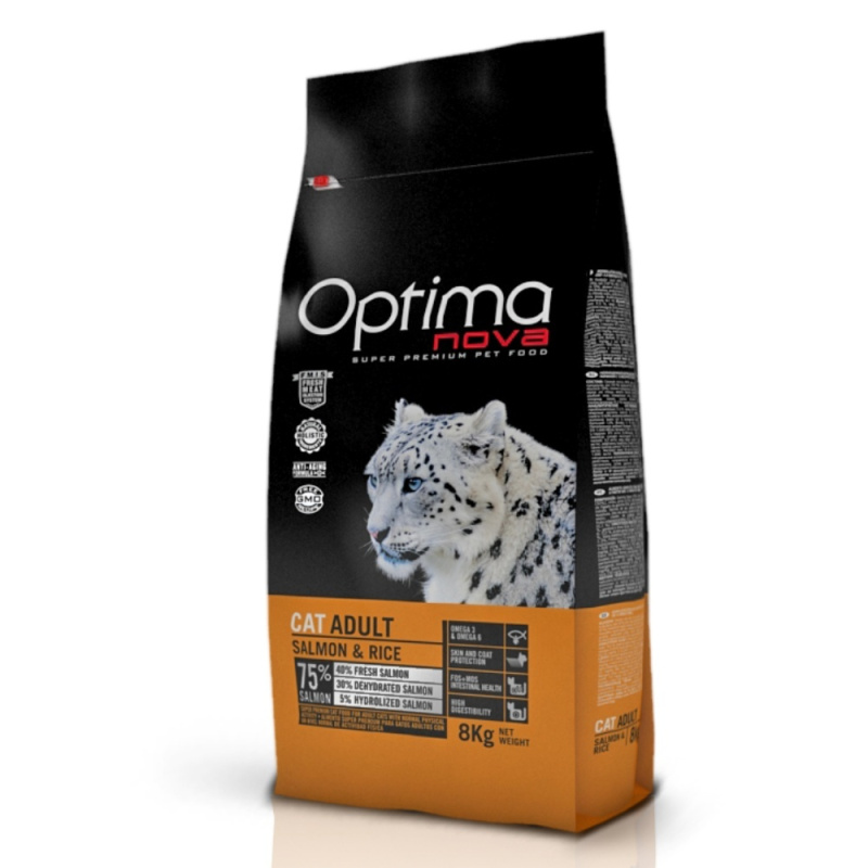 OPTIMAnova CAT SALMON GRAIN FREE 8 kg