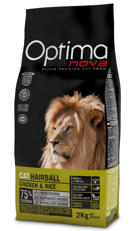 OPTIMAnova CAT HAIRBALL 8 kg