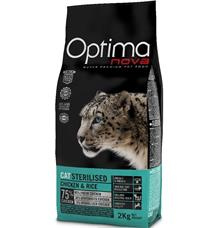OPTIMAnova Cat Sterilised Chicken/Rice - 2kg