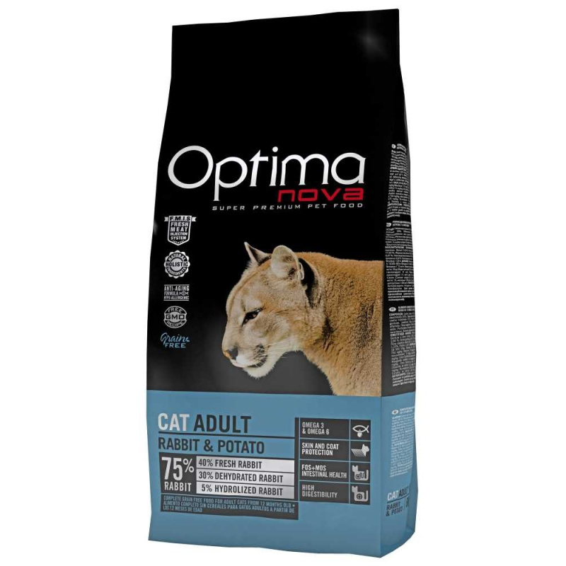 OPTIMAnova CAT RABBIT GRAIN FREE 8 kg