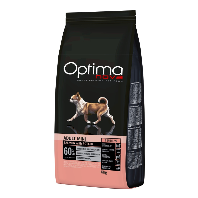 OPTIMAnova dog ADULT MINI SENSIT. GRAIN FREE 6 kg