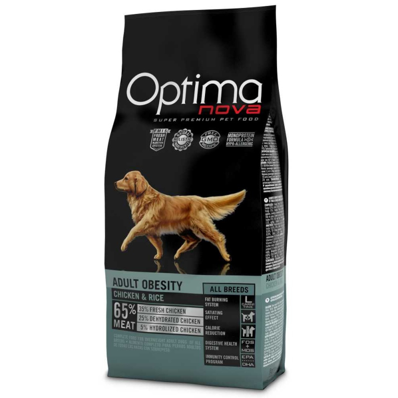 OPTIMAnova Dog Obesity - 12kg