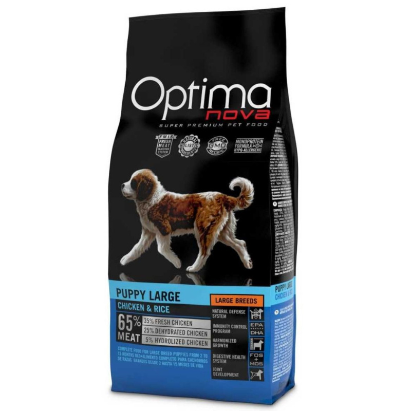 OPTIMAnova dog PUPPY LARGE 12 kg