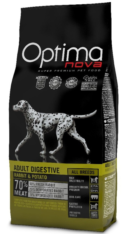 OPTIMAnova dog ADULT DIGESTIVE 12 kg